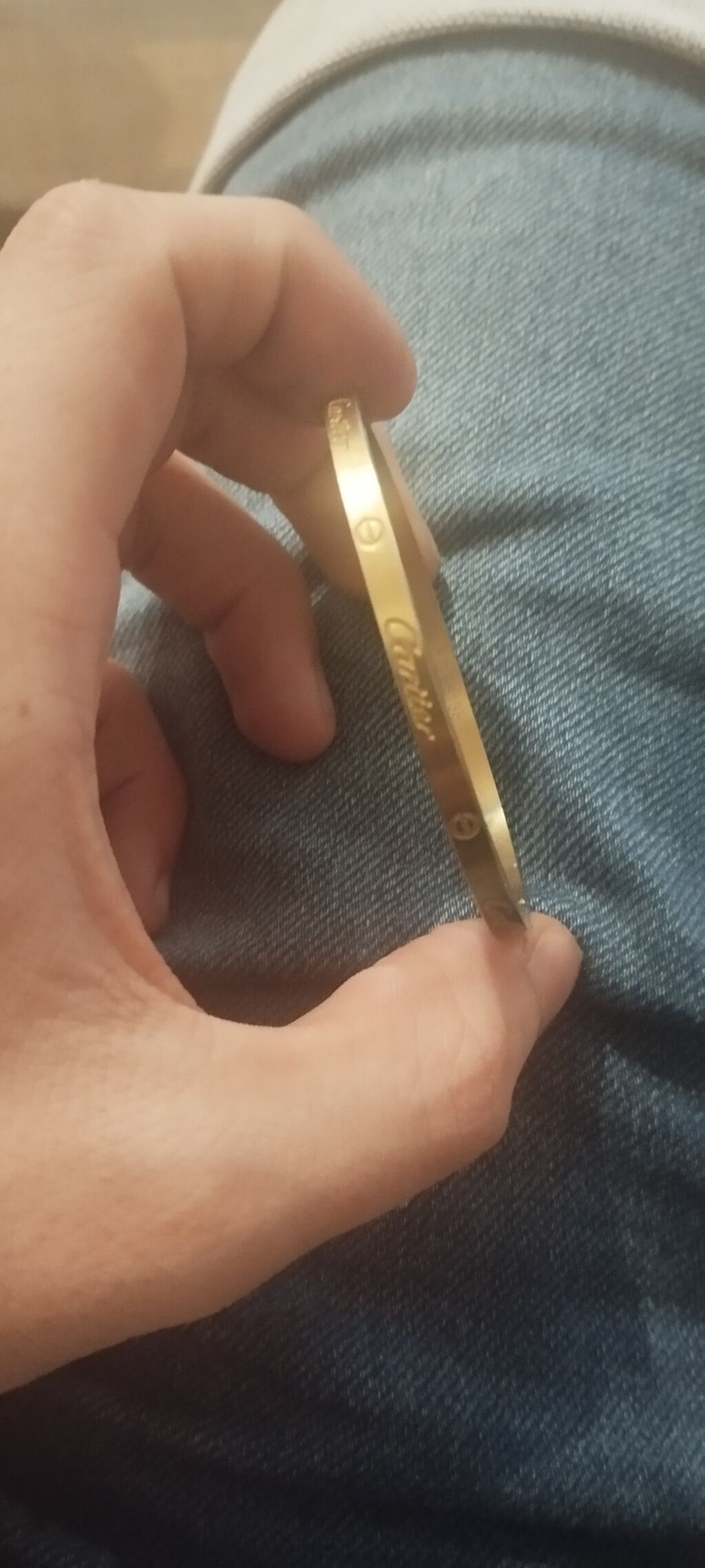Bilərzik, Cartier, Sarı qızıl, 750 Əyar — Bileziklər, Bakı