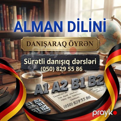 Alman Dili Danışıq dərsləri Almaniyaya gedənlər üçün — Bakı