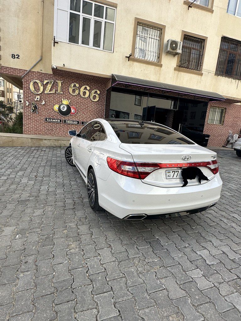 Hyundai Grandeur, 2.2 L, 2015 il, 165 000 km — Avtomobillər, Bakı (8)