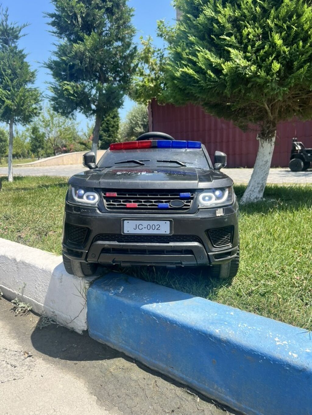 Uşaq üçün elektrikli polis maşını – JC-002 modeli - Realistik polis — Uşaq avtomobilləri, Sumqayıt (2)
