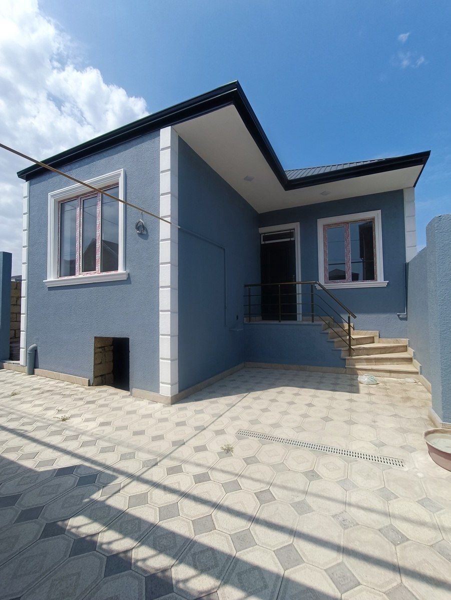 Satılır 3 otaqlı həyət evi/bağ evi 90 m² — Ev, villa, Bakı (3)