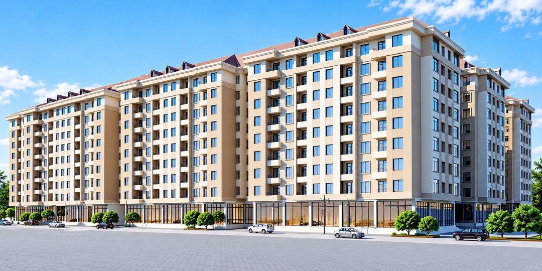 Satılır 1 otaqlı yeni tikili 57 m² — Mənzil, Bakı