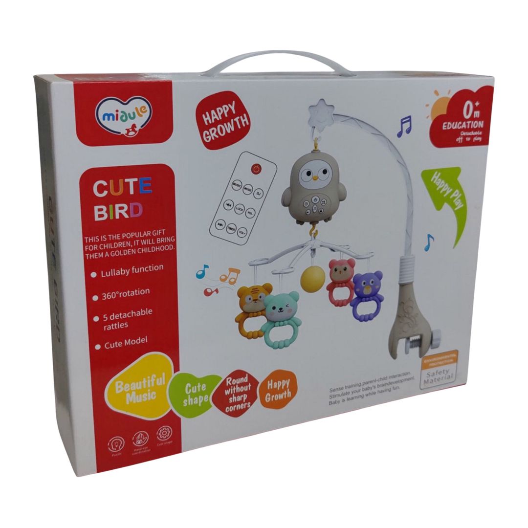 Körpə beşiyi üçün musiqili oyuncaq Bm-ııı Penguin Gray — Mallar, Bakı