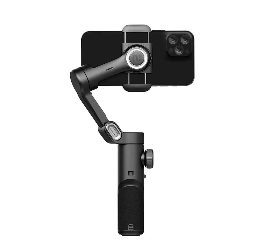 Aochuan smartfon stabilizatoru (gimbal) - 3 oxlu stabilizasiya: hamar — Tripod, steadicam, video işıq, Bakı (5)