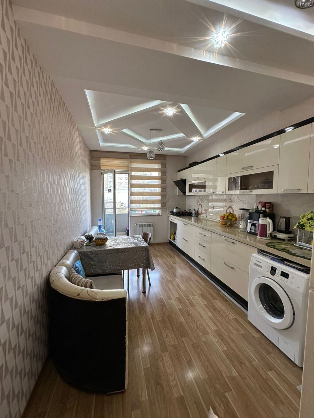 3 otaqlı, Yeni tikili, 107 kv. m — Mənzil, Bakı (9)