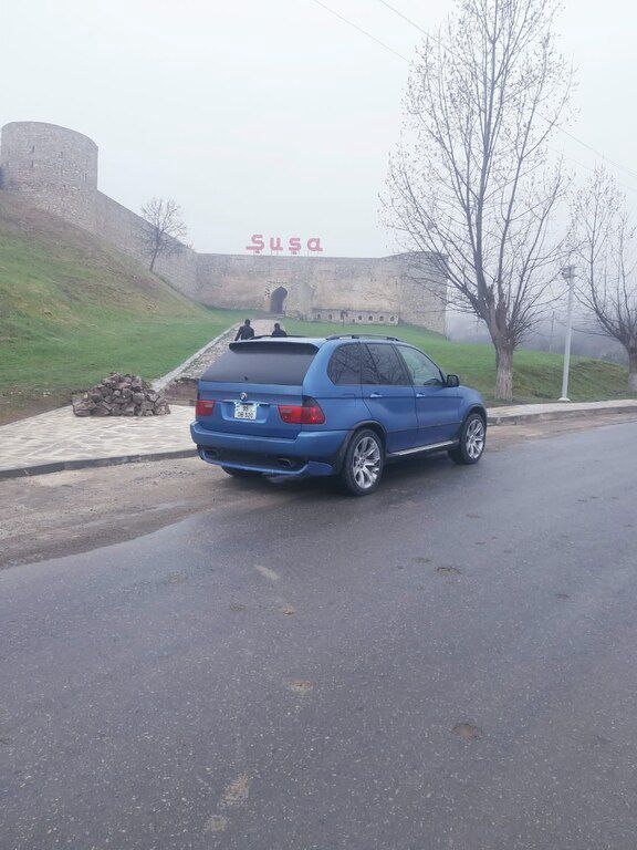 BMW X5, 4.6 L, 2002 il, 360 000 km — Avtomobillər, Bakı (3)