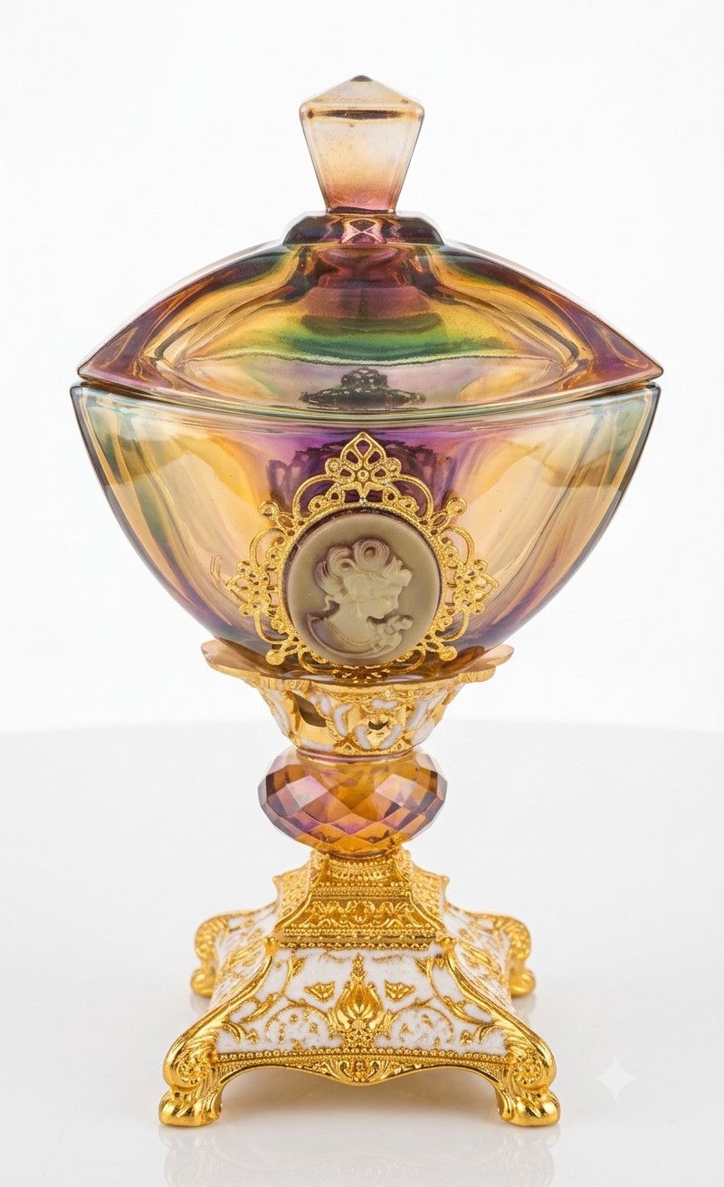 Şəkər qabı 7117, bərkidilmiş şüşə, rəngbərəng, 150 ml — Mallar, Bakı