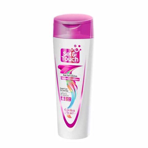 Saçlar üçün şampun-kondisioner Golden Pearl Set & Touch Hair Fall Solution 385 ml — Bakı