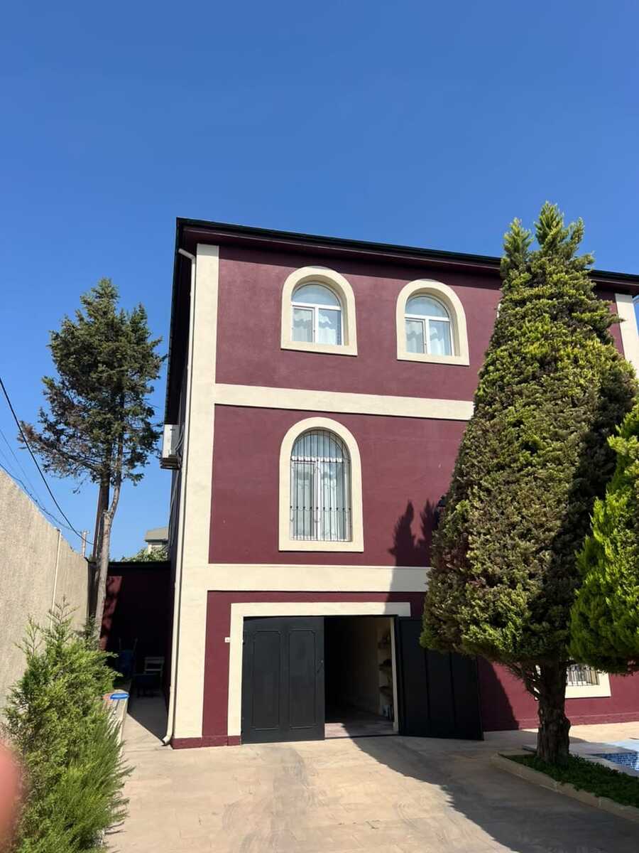 Satılır 8 otaqlı həyət evi/bağ evi 400 m² — Ev, villa, Bakı (4)