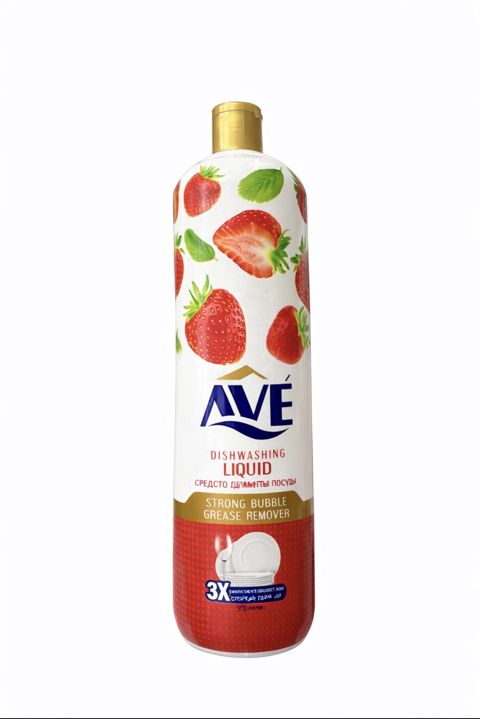 Qab yuma üçün maye AVE Çiyələk, 900 ml — Bakı