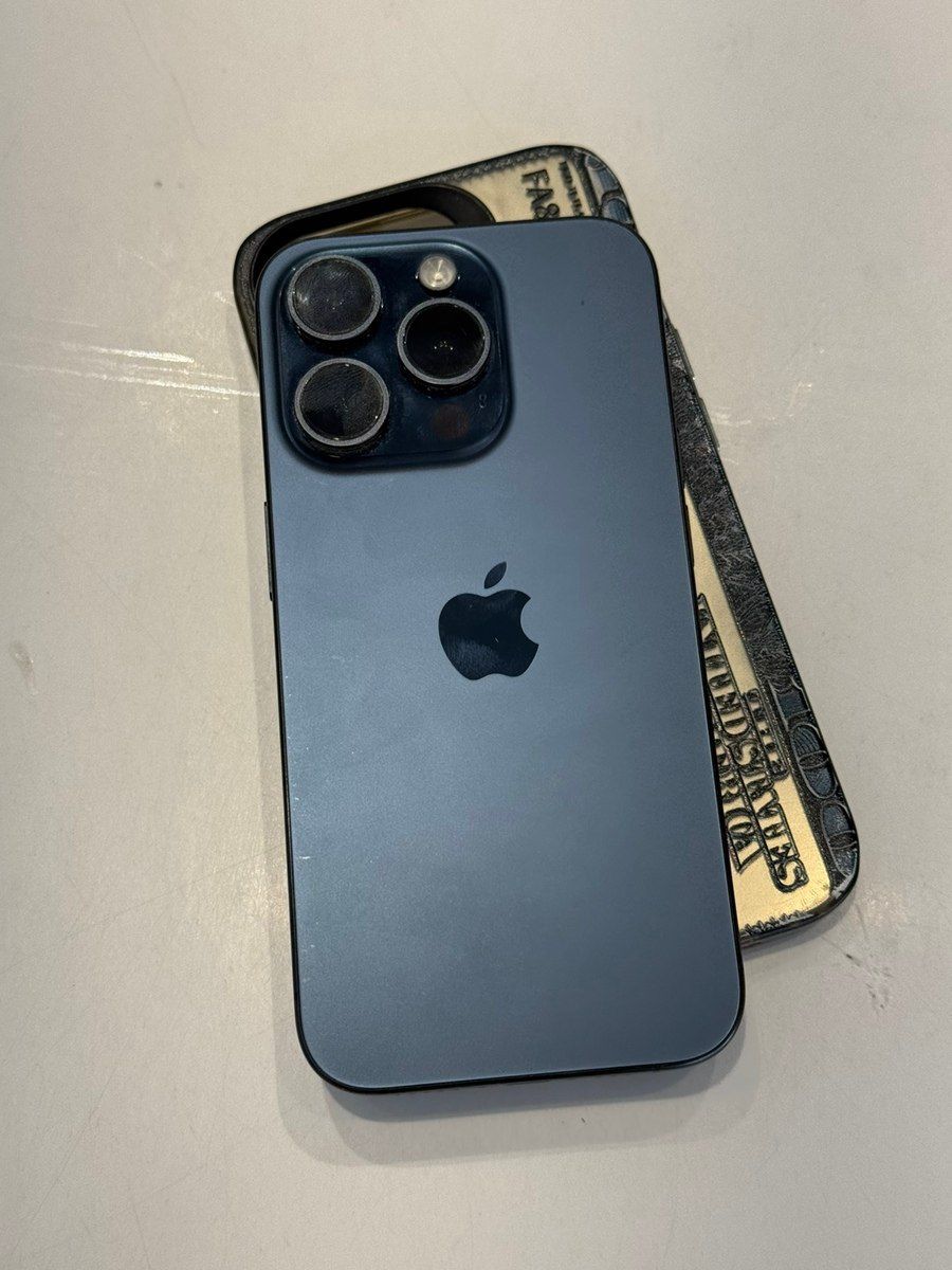 Apple iPhone 15 Pro Blue Titanium 128GB/8GB — Smartfonlar, Bakı (12)