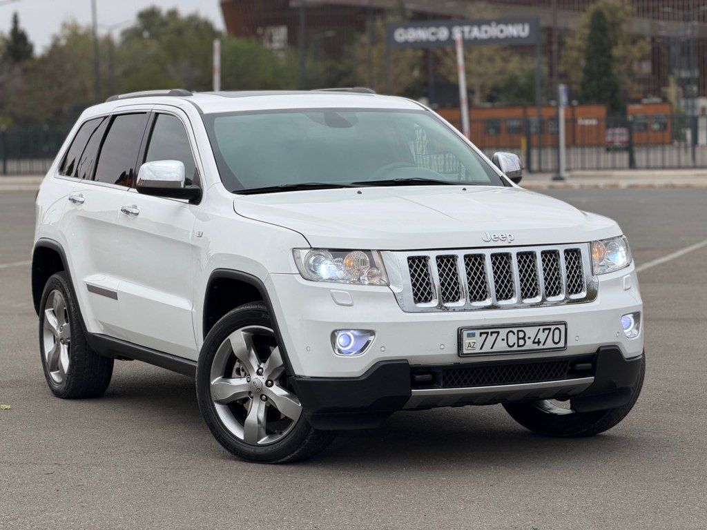 Jeep Grand Cherokee, 3.6 L, 2012 il, 265 000 km 77-CB-470 — Avtomobillər, Gəncə (2)