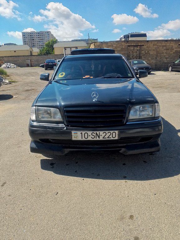 Mercedes C 220, 2.2 L, 1995 il, 498 000 km 10-SN-220 — Avtomobillər, Bakı (2)