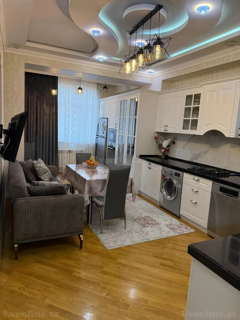 Satılır 3 otaqlı Mənzil Yeni tikili 161 m² Bakı, Xətai r., Əhmədli m — Mənzil, Bakı (7)