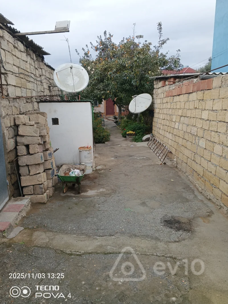 2 otaqlı həyət evi, 42 m², Nizami Abdullayev kucesi — Ev, villa, Bakı (4)