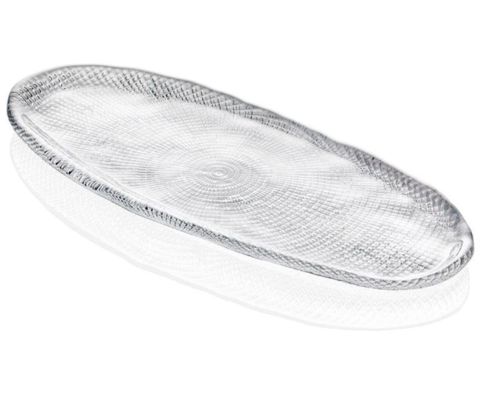 Şirniyyat qabı, şüşə, şəffaf, 40x18 sm — Bakı