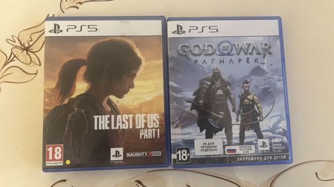 Last of Us1 50; God of War Ragnarok 40 PS5 üçün orijinal disk oyunları — Bakı