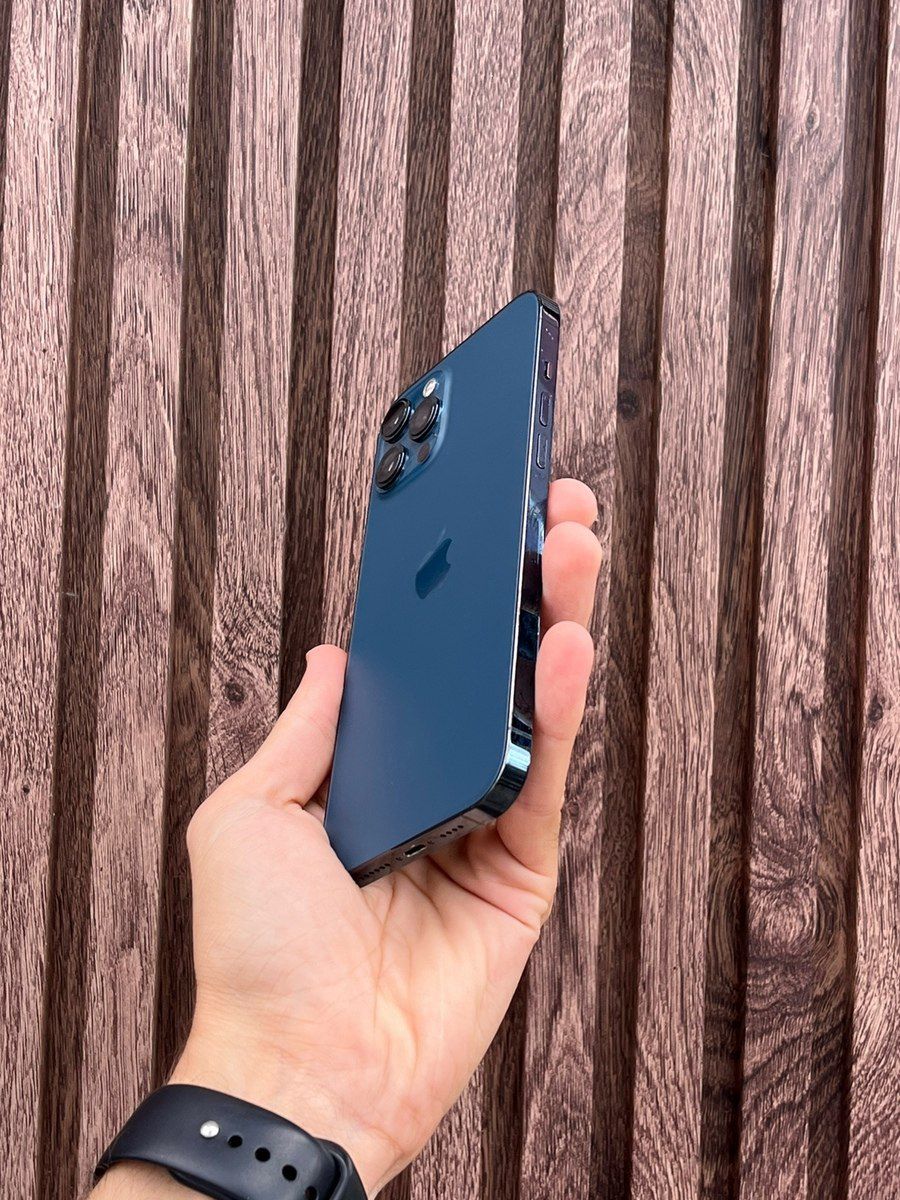 Apple iPhone 12 Pro Max Pacific Blue 256GB/6GB — Smartfonlar, Bakı (5)