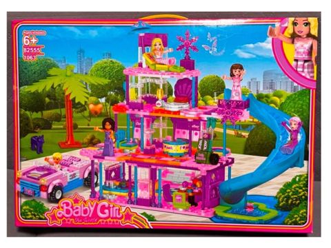 Konstruktor Baby Girl H82555, 6+ yaş, 1063 hissə - İntex Azərbaycan 2025-289 — Bakı
