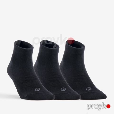 İdman corabları Decathlon 8395047, qara, ölçü 39-42, 3 əd — Bakı