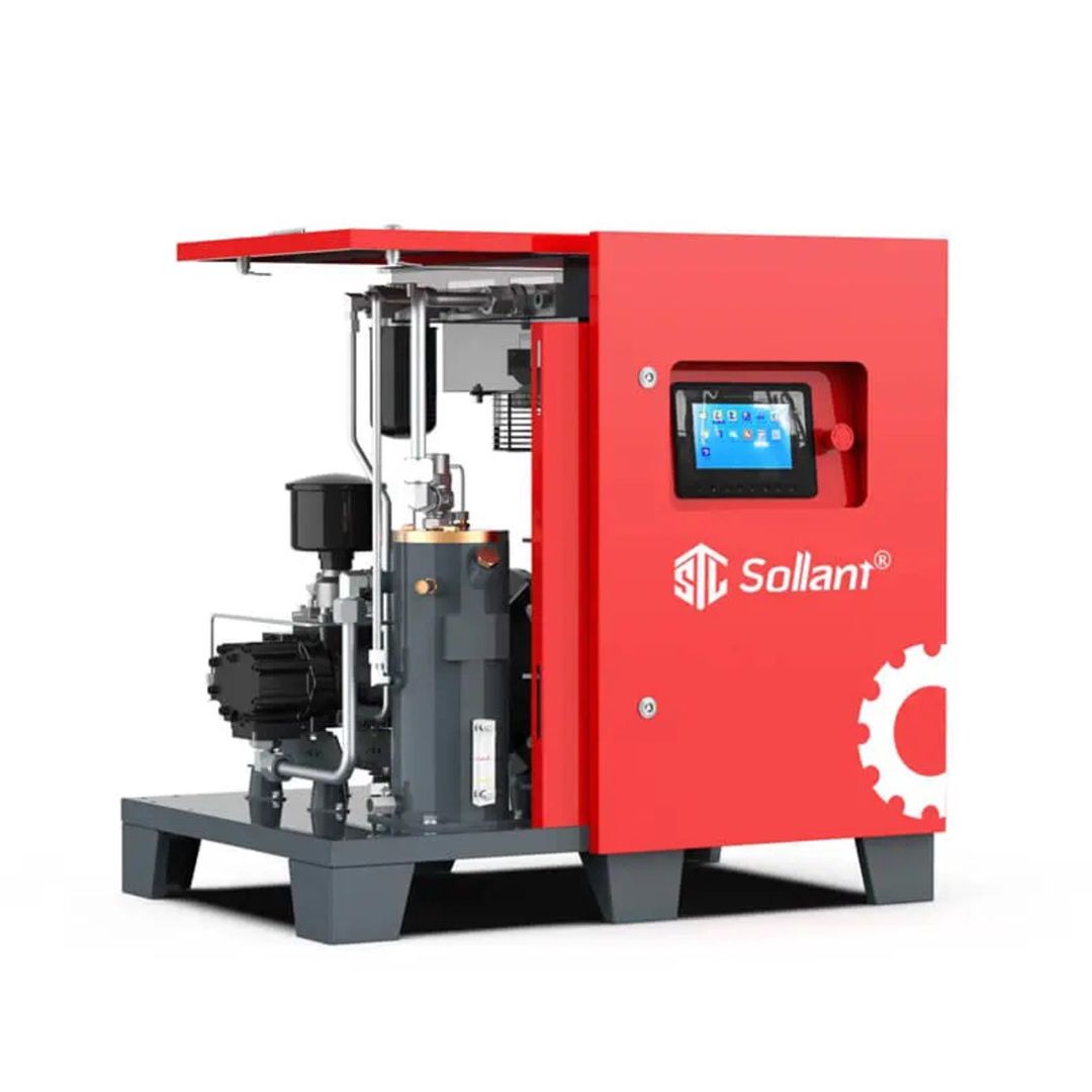 Hava kompressoru Sollant SLT-37 — 37 kW / 50 HP Vintli — Biznes və avadanlıq, Bakı (3)
