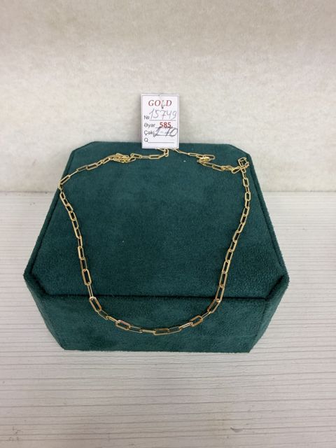 Zinət zənciri Türk Qızılı 585 qadınlar üçün - Golden_shop0001 — Bakı