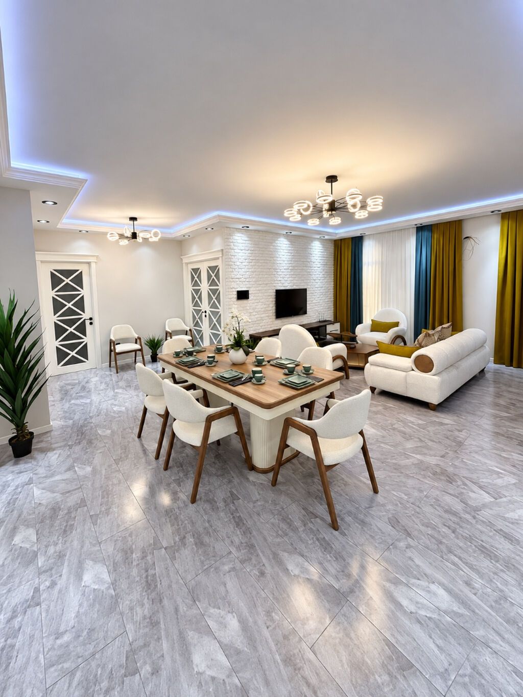 Grand Hayat Residence 20 Yanvar & 8 Noyabr 3 Otaqlı Mənzil — Mənzil, Bakı (6)