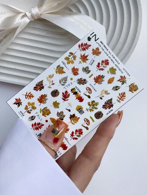 Manikür üçün dekor Ibdi Nails Air Foil 243 — Bakı