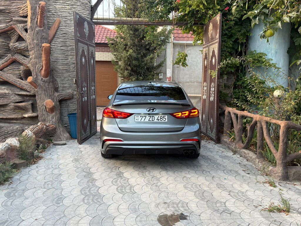 Hyundai Elantra, 1.6 L, 2017 il, 198 271 km 77-ZD-485 — Avtomobillər, Bakı (7)