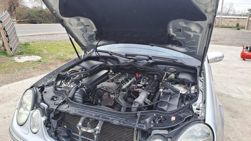 Mercedes E 220, 2.2 L, 2003 il, 405 000 km — Avtomobillər, İmişli (10)
