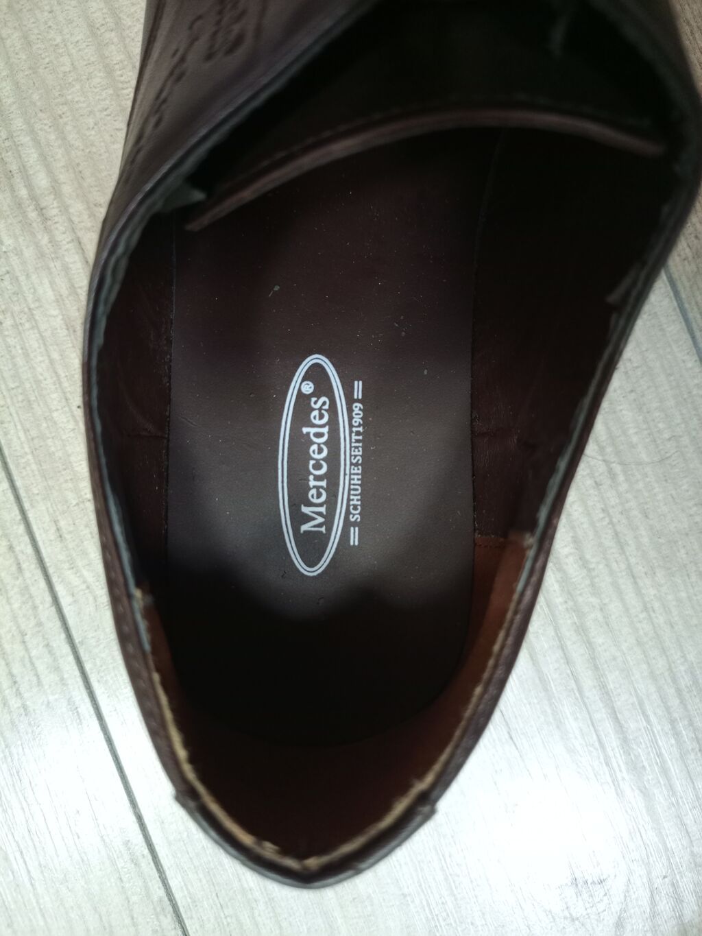 Kişi klassik dəri ayaqqabı – Mercedo Schuhe Türkiyədə tikilib — Ayakkabılar, Bakı (3)