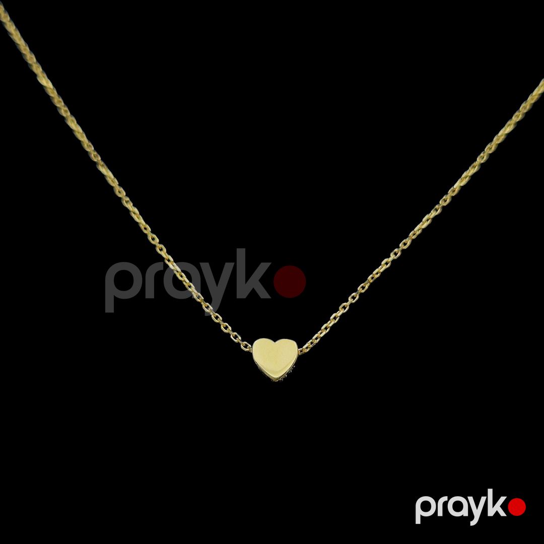 Qadın boyunbağı VJ879971, qızıl 585 əyar — Mallar, Bakı (3)