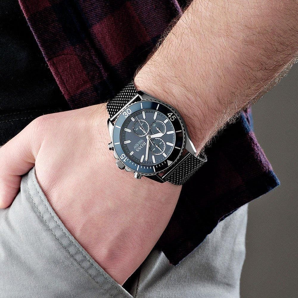 Kişi qol saatı Hugo Boss Chronograph HB1513702 — Mallar, Bakı