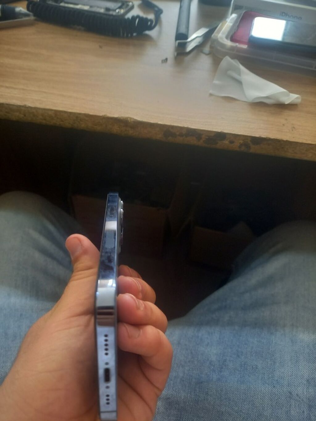 IPhone 13 Pro, Mavi, Simsiz şarj — Apple iPhone, Tovuz (2)