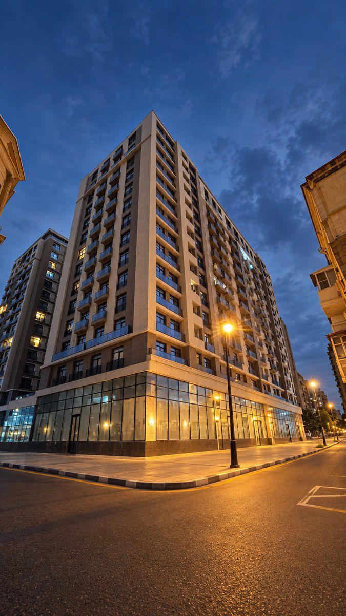 Satılır 4 otaqlı yeni tikili 118.6 m² — Mənzil, Bakı