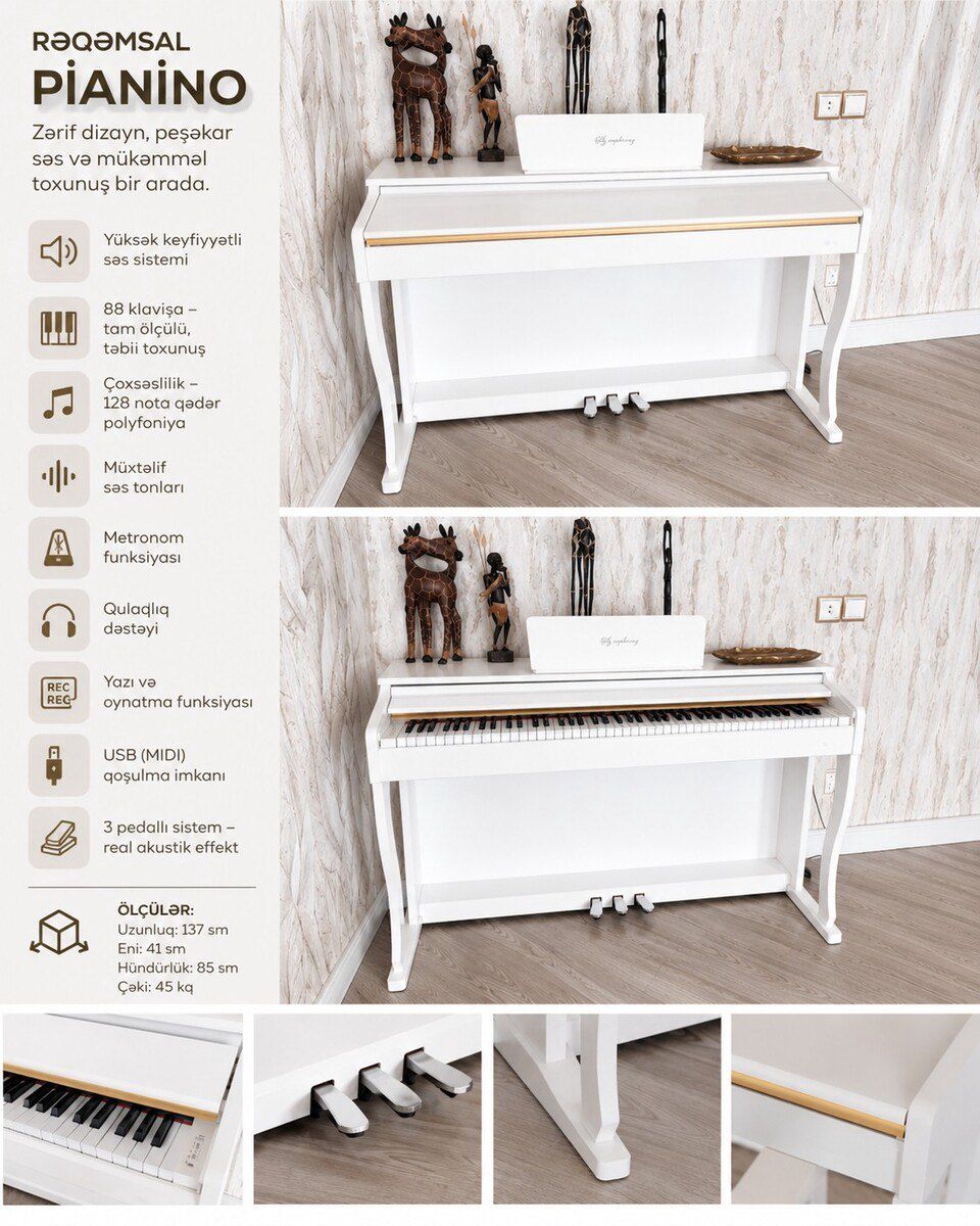 Piano — Musiqiə alətləri, Bakı (2)