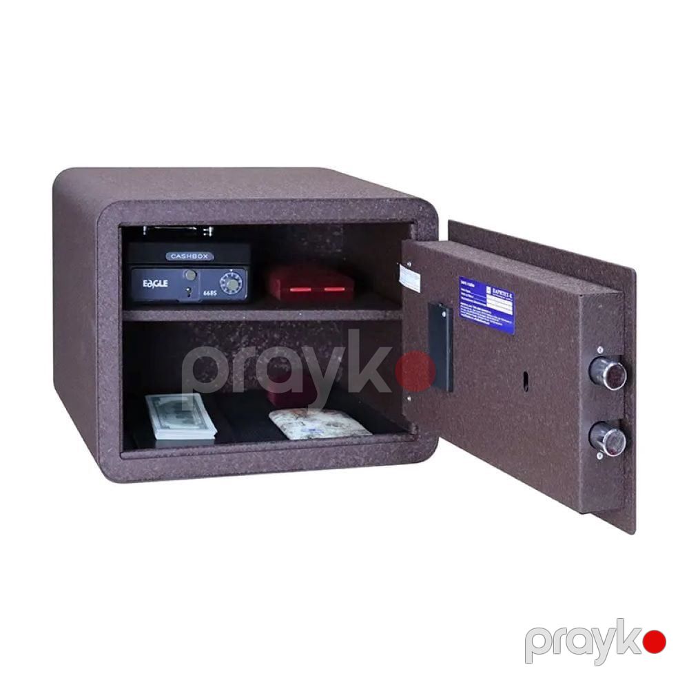 Seyf Griffon MSR.30.E, elektron kodlu kilid ilə, qəhvəyi, 300x380x320 mm, 15 kq — Mallar, Bakı (2)