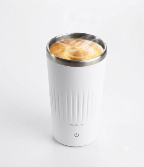 Qarışdırıcı fincan RM49, 350 ml, paslanmayan polad, ağ — Bakı