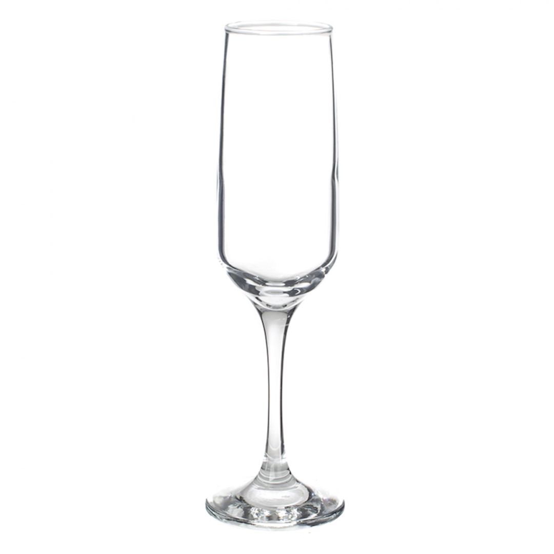 Şampan üçün qədəh dəsti Pasabahce Isabella, 6 əd, 22.2 sm, 200 ml, şüşə, şəffaf — Mallar, Bakı