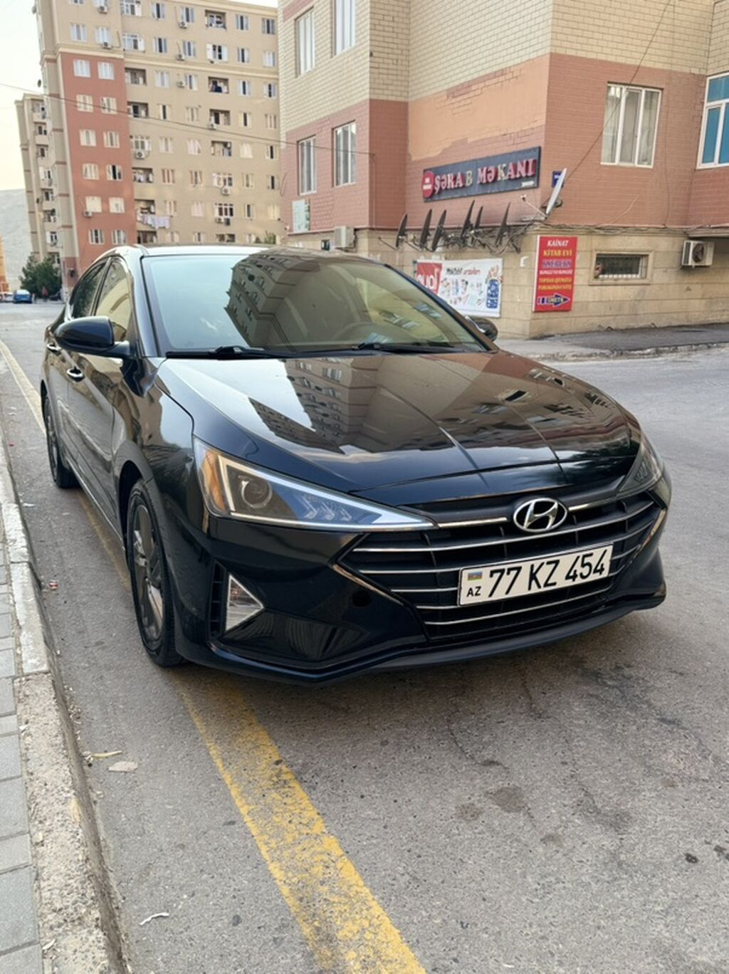 Hyundai Elantra: 2 l 2019 il Sedan — Avtomobillər, Qobu (3)