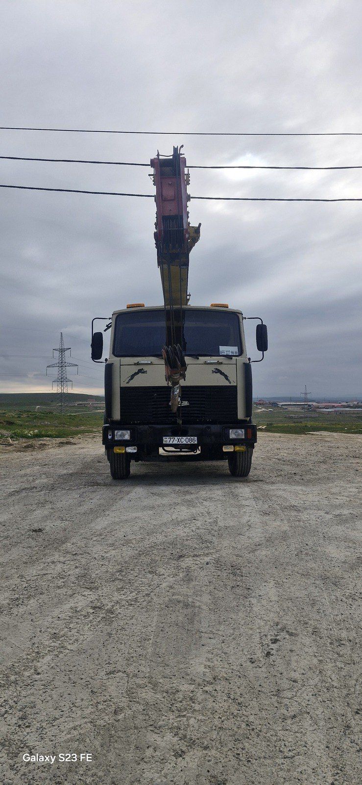 MAZ, 1997 il 77-XC-086 — İnşaat texnikası, Bakı