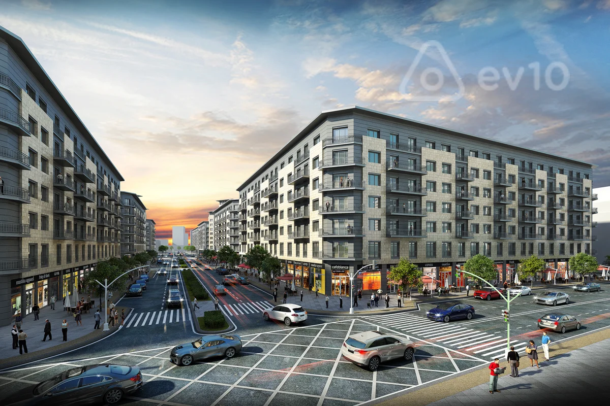 3 otaqlı mənzil, 128 m², Qarabağ atları meydanı — kirayə — Mənzil, Bakı (11)