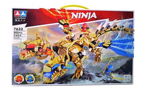 Konstruktor Ninja 3672, 502 element, 3+ yaş — Bakı