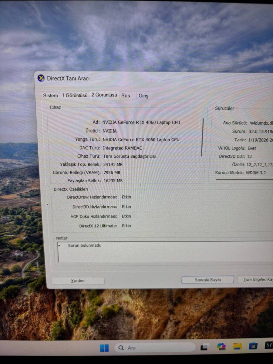 Lenovo Gaming RTX4060/32 Gb — Noutbuklar, Bakı (9)