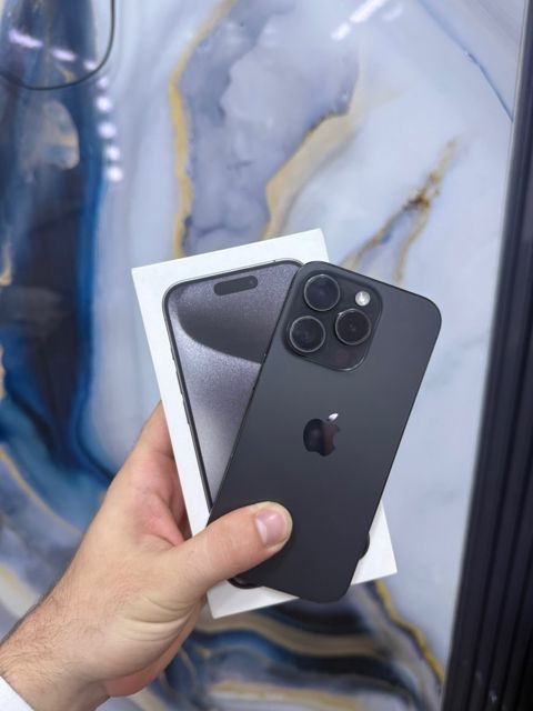 Apple iPhone 15 Pro Black Titanium 128GB/8GB — Bakı