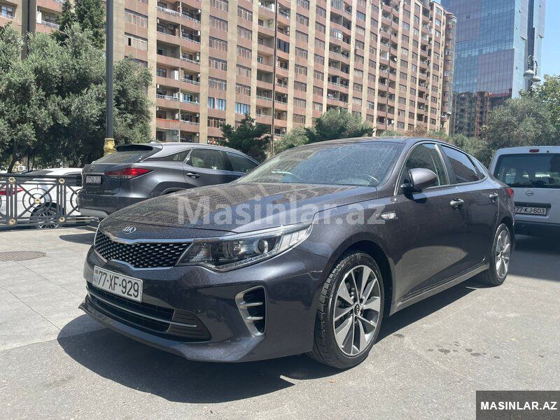 Kia Optima, 2018 il 77-KJ-603 — Minik avtomobili icarəsi, Bakı (2)