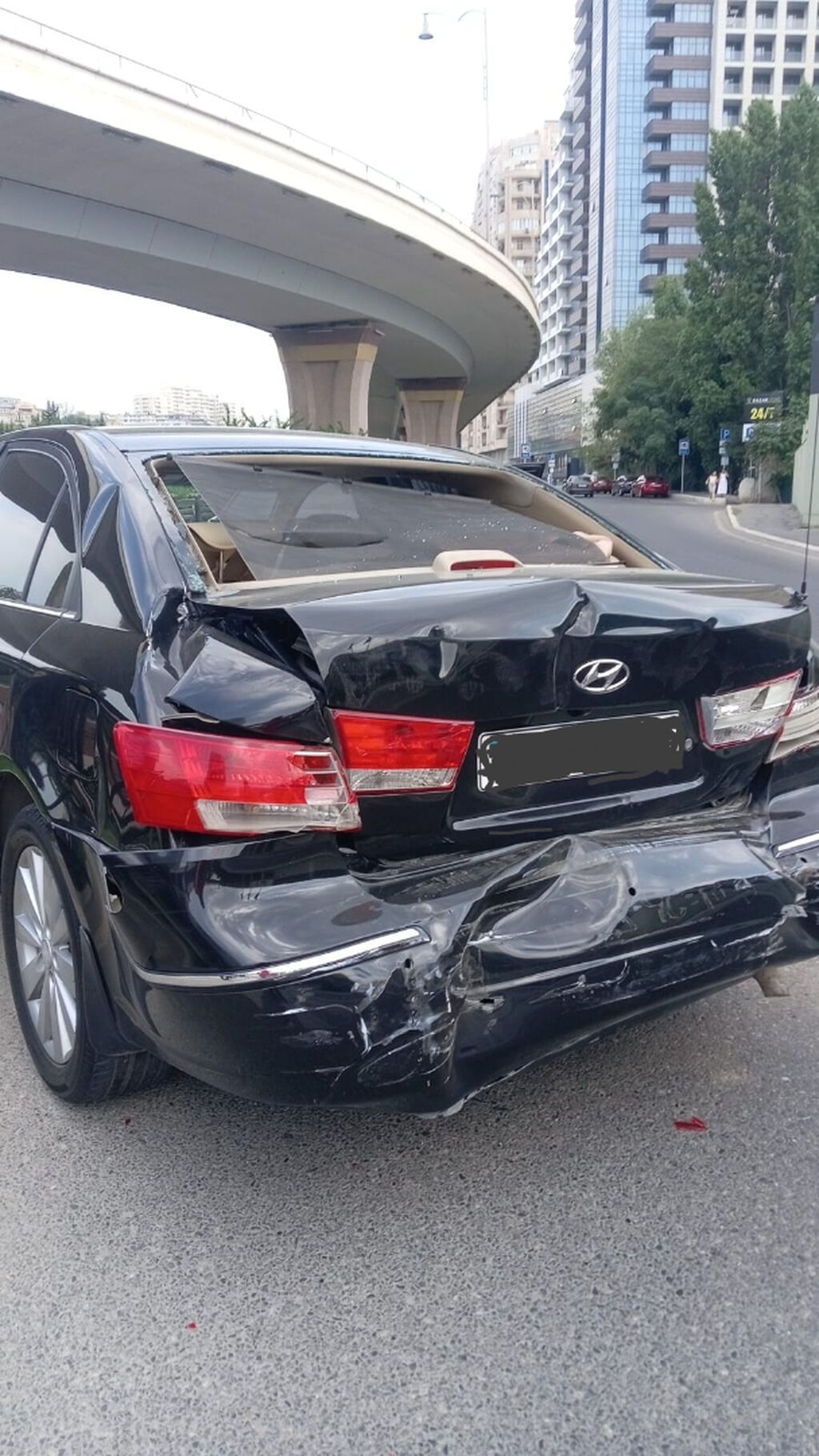 Hyundai Sonata: 2.4 l 2008 il Sedan — Avtomobillər, Bakı (4)