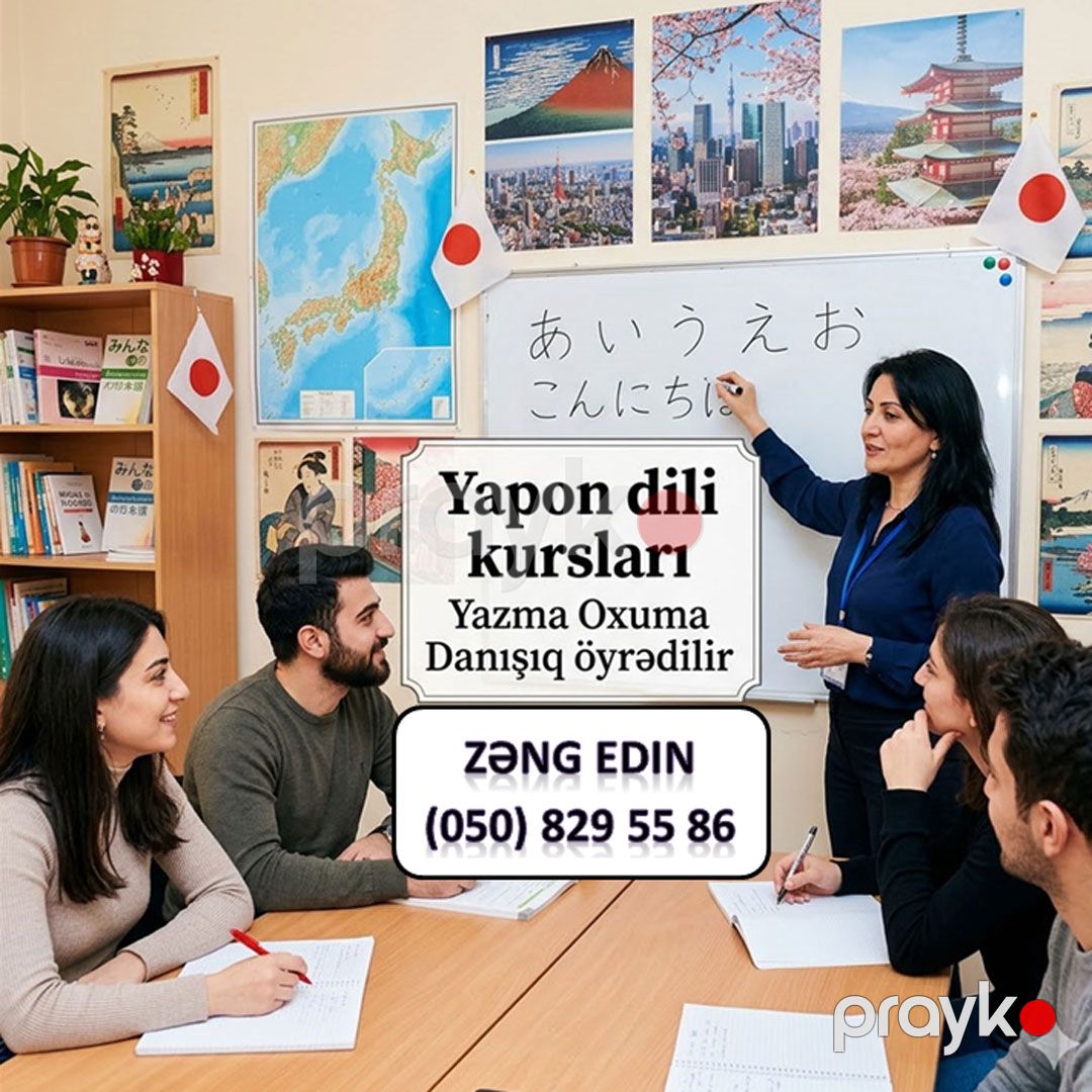Yaponca Öyrən, Yeni İmkanlar Qazan — Xarici dillər, Bakı (2)