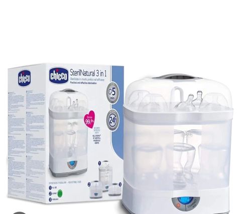 Chicco SterilNatural 3-in-1 buxarlı sterilizator - 3-in-1 modul — Masazır