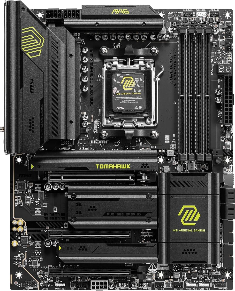 MSI MAG X870 Tomahawk WiFi — Kompüterlər və noutbuklar, Bakı (4)